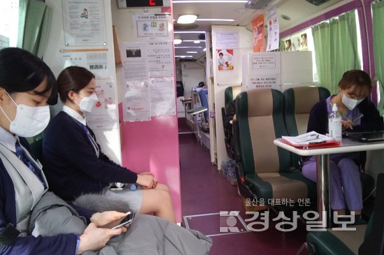 대한적십자사 울산혈액원 2021 생명나눔 헌혈릴레이 5일, 울산광역시중구청, ㈜세진, 이마트 양산점, 포항미르치과병원 헌혈