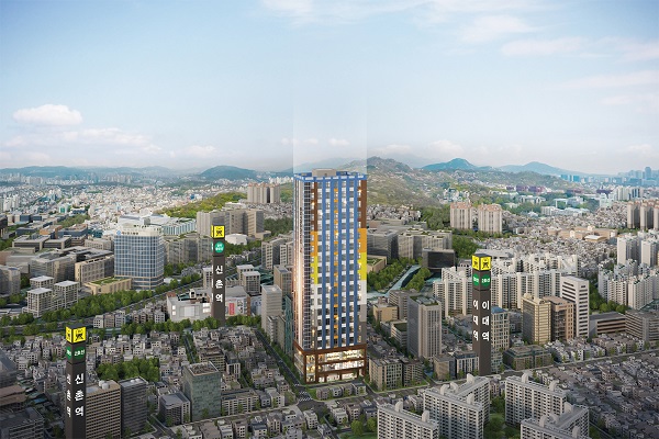 트리플 역세권 갖춘 이대 엔트라리움 샵2 관심 집중 