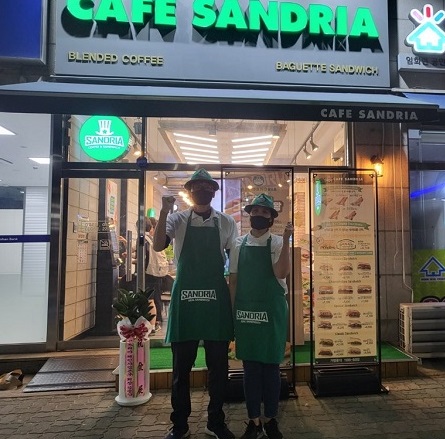 샌드위치 창업 브랜드, 샌드리아 지행점 오픈
