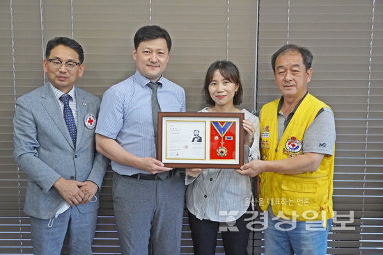 엔코아네트웍스, 적십자 유공장 명예장
