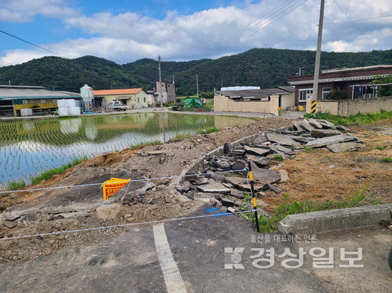 하루아침에 길 없어져 마을안길 분쟁 지속