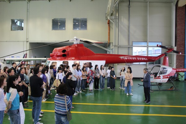 한국폴리텍대학 항공캠퍼스, 창원 진로전담교사 대상 캠퍼스 투어 실시 학생 진로지도 역량 강화 기대
