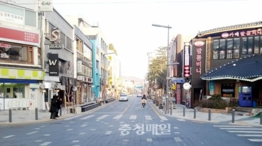 중구 중교로 토목·조경공사 완료