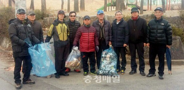 천안 부성1동 노인회, 환경정화 활동