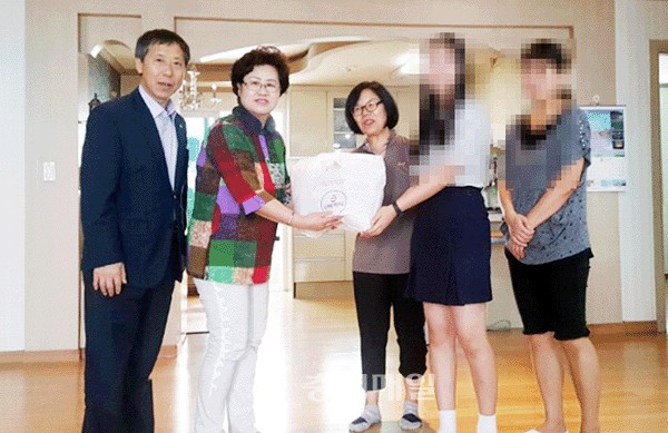 청주 상당구, 사랑의 빵 전달