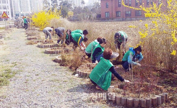 청주 수곡1동, 자율방역단 발대식