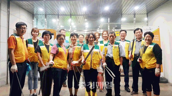 대전 유천2동, 야간클린사업 전개