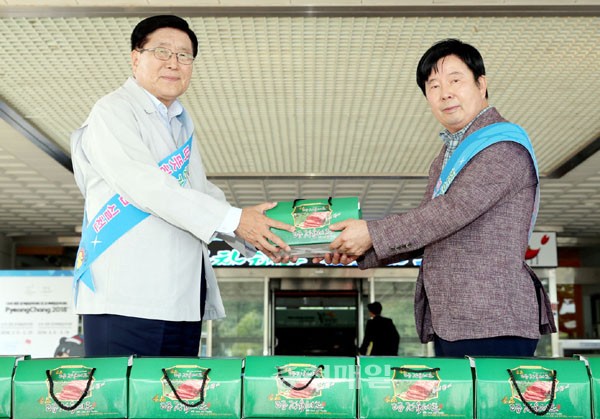 전국한우협회 태안군지부, 한우 나눔