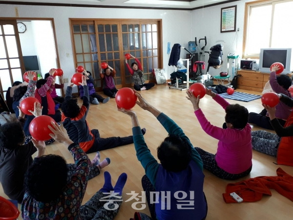 홍성보건소, 건강행태시범마을 운영