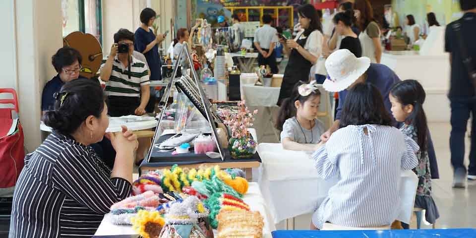 시원한 휴가, 주말공예장터로 떠나요
