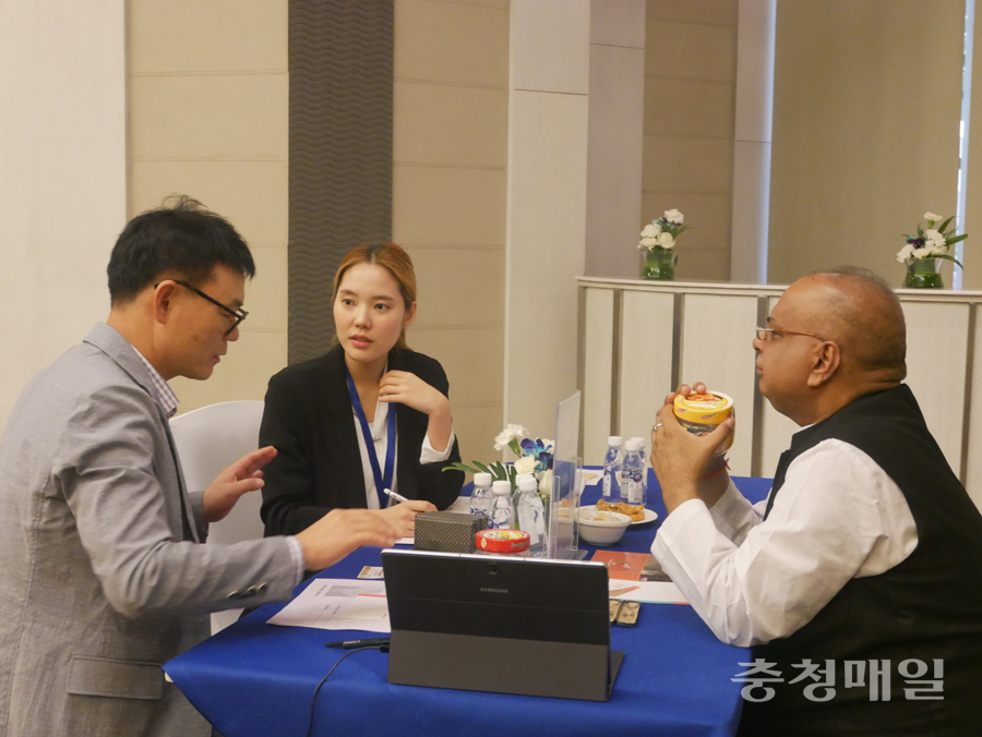 충북무역協, 인도·태국 무역사절단 100만달러 수출계약