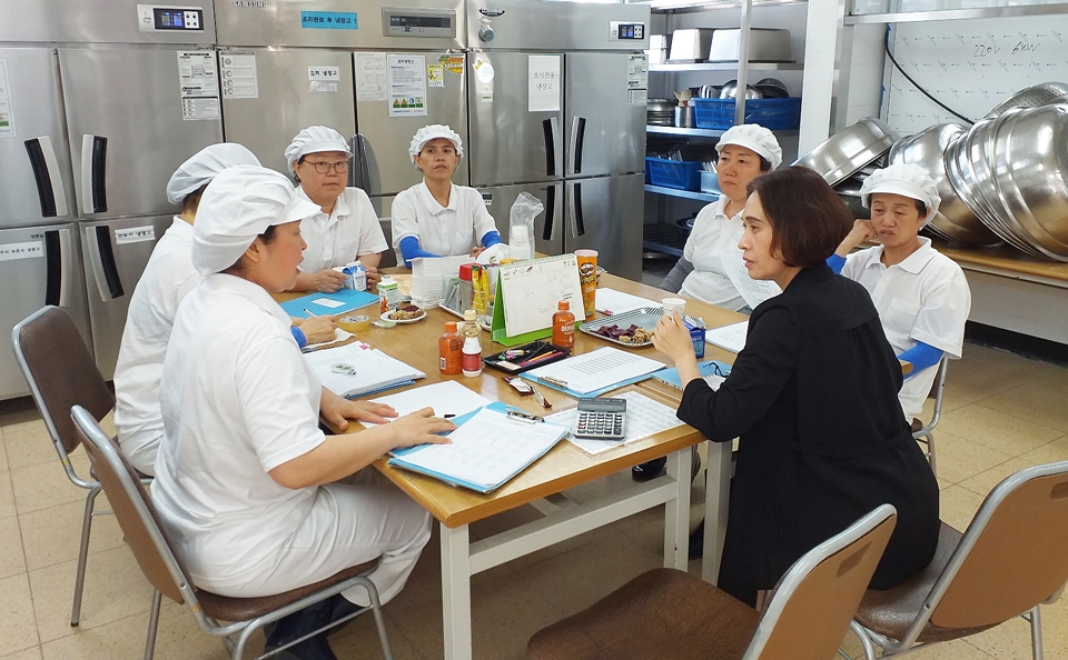 충북교육청, 찾아가는 학교급식 맞춤형 지원연수 호응