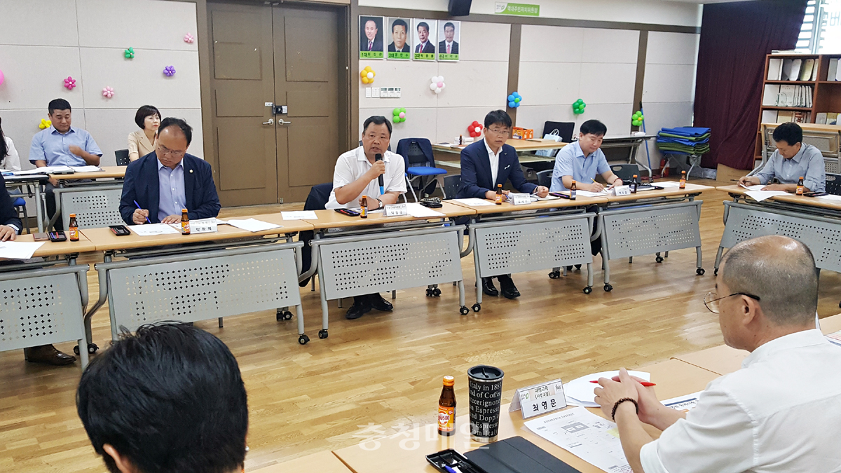 청주시 서원구, 요양병원 장례식장 개설 관련 의견 청취
