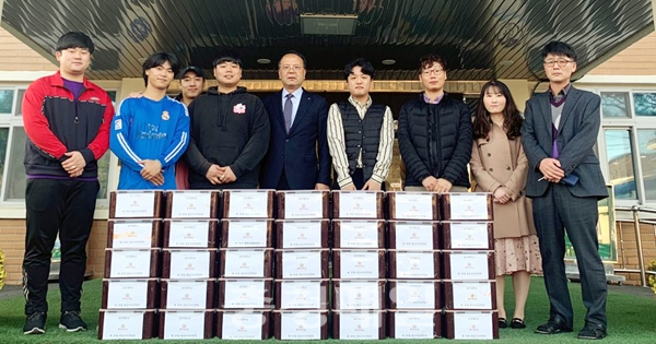 중부대 사회봉사단, 금산군 추부면서 봉사활동