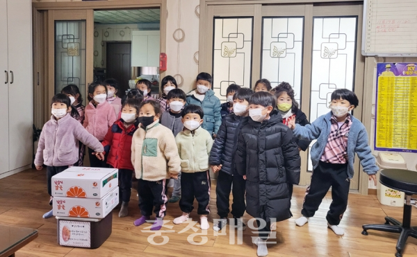 당진 해오름 어린이집, 김장김치 나눔