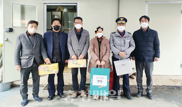 금산경찰서, 탈북민 위문 활동