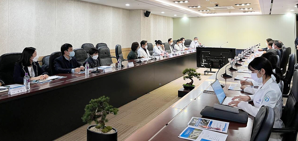 충북 청주시 상당구 충북대학교병원 공공보건 원외 대표 협의체 회의 개최