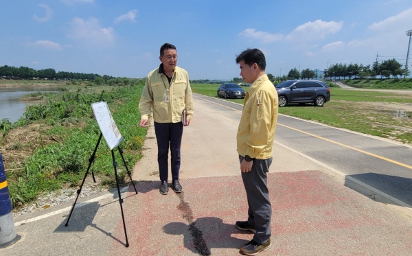 충남 아산 장마마다 범람 위기 곡교천, 이번 폭우 범람하지 않은 이유는?
