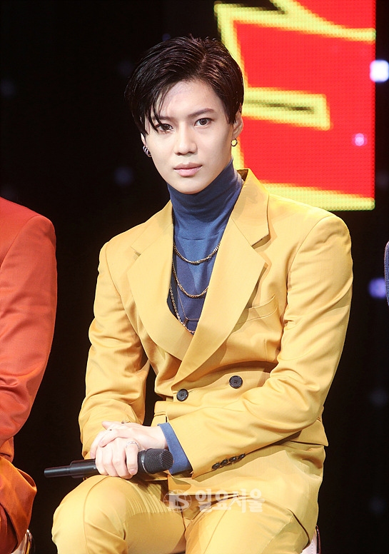 [IS포토] 샤이니 태민, 원오브원으로 돌아온 미소년