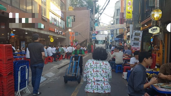 옥외영업(야외영업) 허용의 명과 암