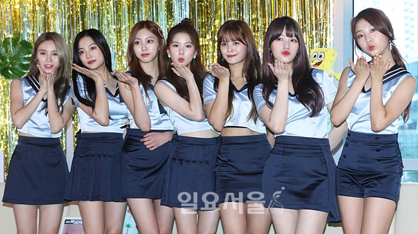 [IS포토] 깜찍발랄 씨엘씨(CLC) 일곱 소녀