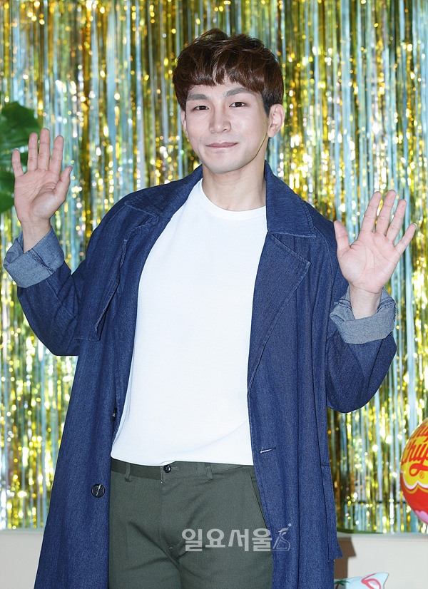 [IS포토] MC플레이제이, 오우샹주보 녹화 스타 뚜~