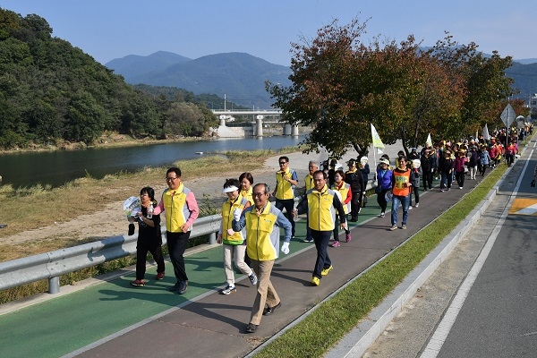 청도군, 1530 싱그린 건강걷기로 군민 건강 지킨다