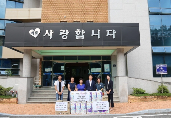 칠곡교육지원청, 행복한 마을 위문방문
