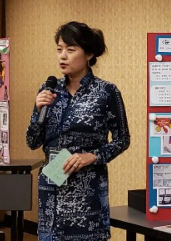 미국 오클라호마에서 한국어 보급의 첨병 역할을 하고 있는 교포 켈리 김(조광희)