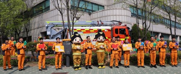 인천공단소방서 덕분에 챌린지 캠페인 동참