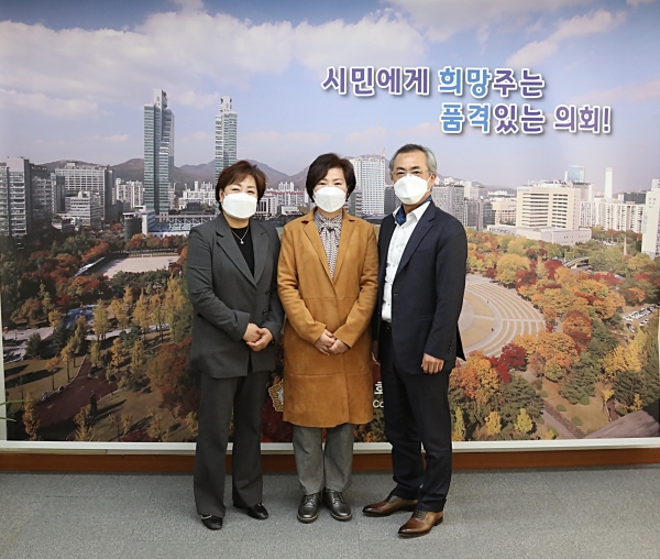 안양시의회,  (사)안양시입주자대표회의연합회와 간담회 개최