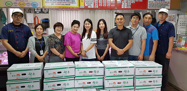홍천사랑말한우 2017년 상반기 결산 기부