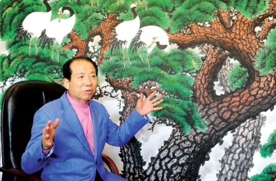 석산 김영철 화백 그림 같은 인생 50년...한장의 화폭 되다