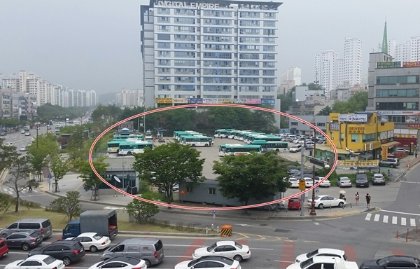 수원여객, 200억대 차고지 마련 불구 영통차고지 버티기