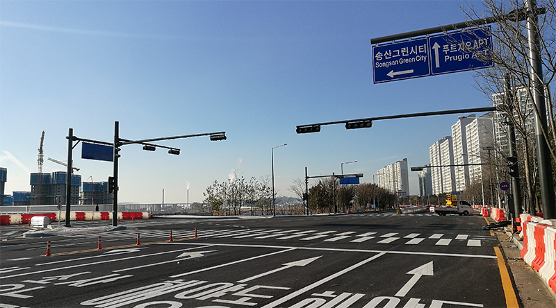 화성 송산~안산 잇는 송산교 개통 임박