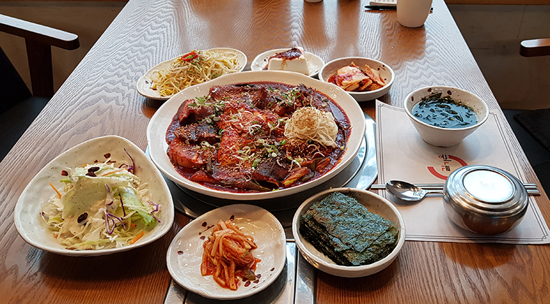 [맛집유랑] 과천 길가온, 매콤달콤 코다리찜 겨울 추위 싹~