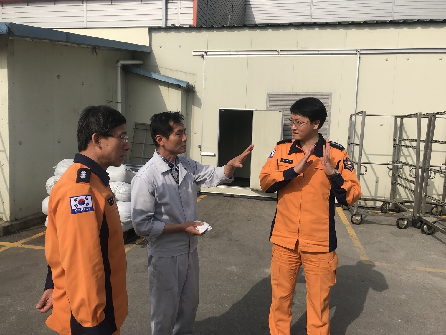 이천소방서, 한교식품서 안전컨설팅 실시