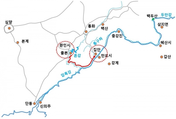 [정경연의 풍수기행] 고구려 두번째 도읍지 국내성, 중국 길림성 집안시… 풍수지리 길지