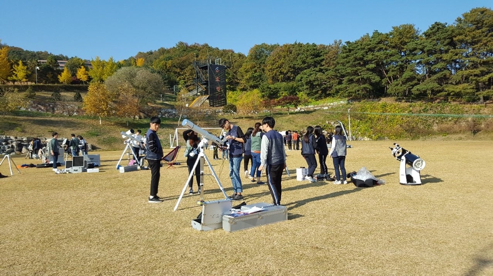 경기도융합과학교육원, 2학기 학생중심 체험활동 실시