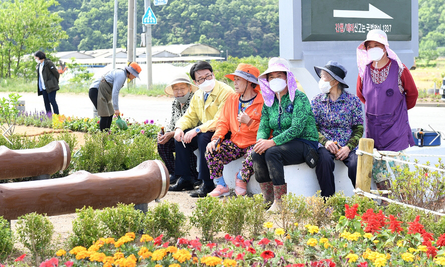 [e파주소식] 마을 정원에 놀러오세요… 파주시 광탄면, 방축리 마을공동체 정원 조성