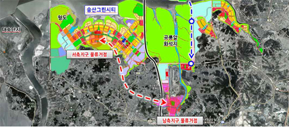 국토교통부, 화성 송산그린시티 디지털 물류시범도시로 거듭난다