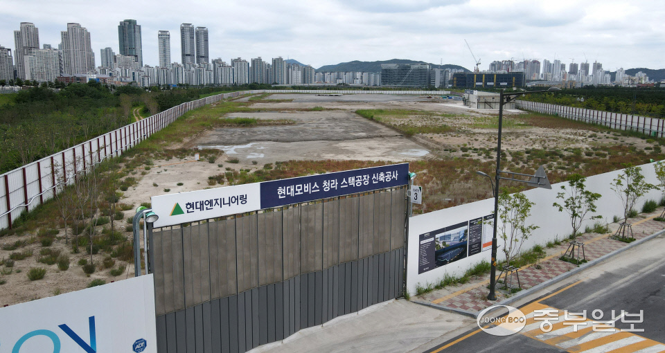 [중부포토] 청라 현대모비스 수소연료전지 공장 전경