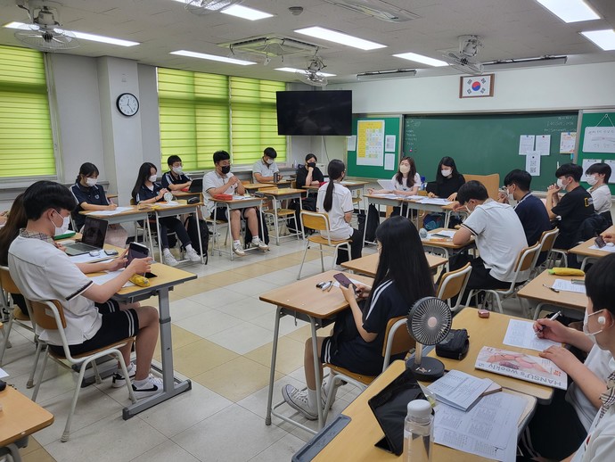 [즐거운 우리 학교] 내 미래설계도 스스로 만들어요… 학생이 주도하는 학교 교육 시흥 서해고등학교