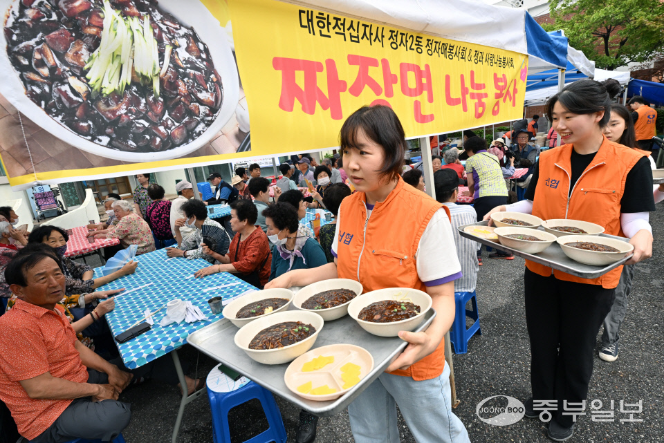 [중부포토] 짜장면 배달이요~