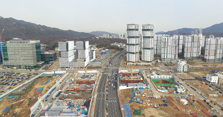 과천시, 과천대로 지식정보타운 S4BL 앞 교차로 교통환경 개선 추진