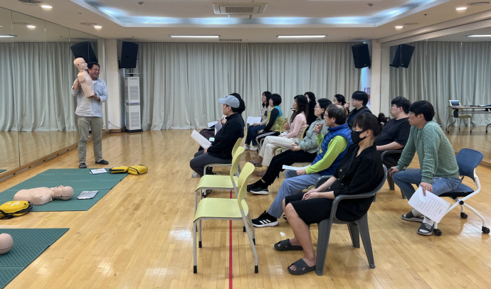 의왕 부곡스포츠센터, 휴관기간 전직원 교육 실시