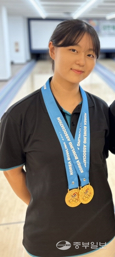 양주백석중 신효인, 대한체육회장기 볼링 여중부 2관왕