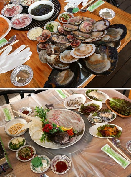 가슴이 뻥 뚫리는 대천 바다, 무한리필 조개구이 맛집 조개사랑회사랑