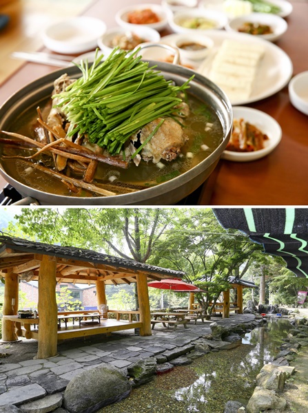 깔끔한 방갈로, 남한산성 백숙 맛집 두메산골집 허가 업체로 더욱 안심