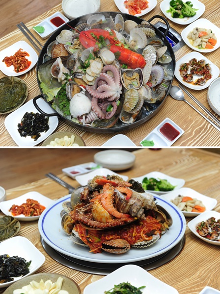 육수 달인의 일품 해물탕, 거제도 대명리조트 근처 맛집 살아있는해물천국
